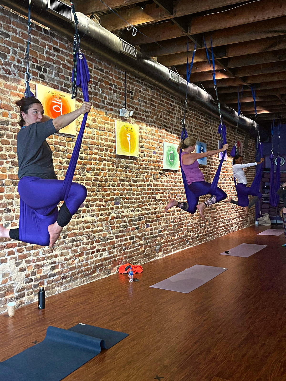 Purple Yoga Blossom Studio